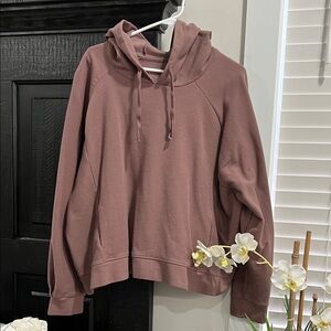 2X 3X Target Women's Mauve Brown Hoodie